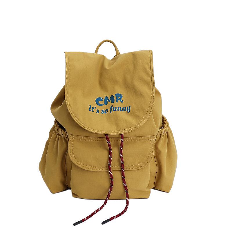 2025 Summer New Korean Version Backpack Large Capacity Waterproof Leisure Lightweight Fitness Sports Travel Small Backpack