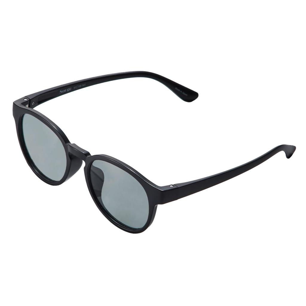 Sorge Outdoor Sunglasses Integrated Sports Fishing Driving Made in Sabae [Sorge] Polarized/Dimmable/UV (Boston, Gray)