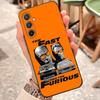 F-Fast And F-Furious Moive Phone Case For Samsung S25 Edge 24 23 22 21 20 Ultra Plus Fe Galaxy A54 53 34 25 16 Silicon Cover