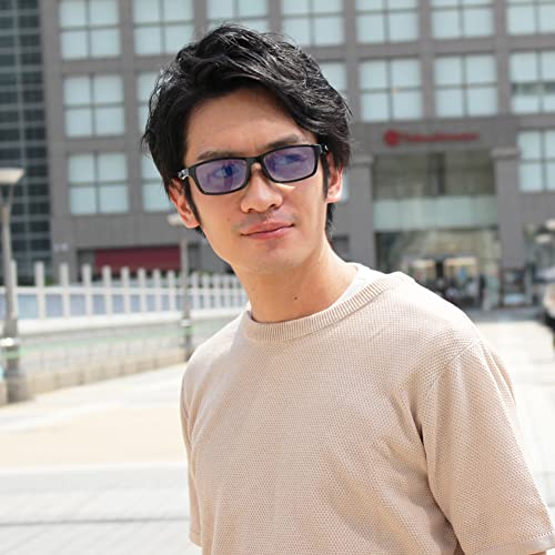 EIGHT TOKYO Polarized Sunglasses for Men and Women, Blue Light Blocking, Made in Japan, Wellington/Boston Style, Lightweight, Light Color, Driving, Bi