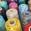50g Summer Ice Silk Mercerized Yarn DIY Shiny Special Sequin Yarn Hand Woven Rag Knitting Wool Blanket Yarn Home Sewing