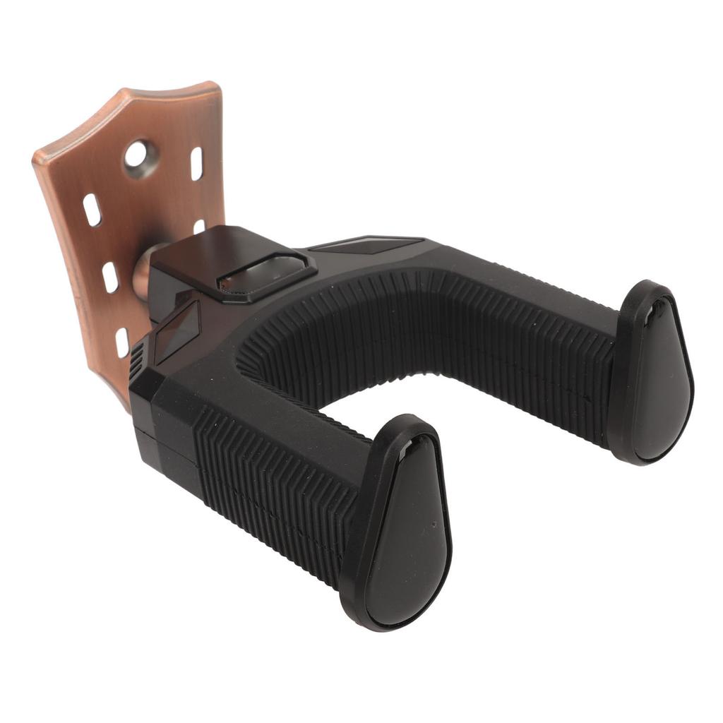 Guitar Wall Mount Hanger Guitar Neck Bracket Hook Self Locking Holder Musical Instrument