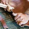 1Pcs Light Luxury Solid Leather Placemat Coffee Brown Pu Table Mat Waterproof Oilproof Heat-Insulated Plate Bowl Pad Table Decor