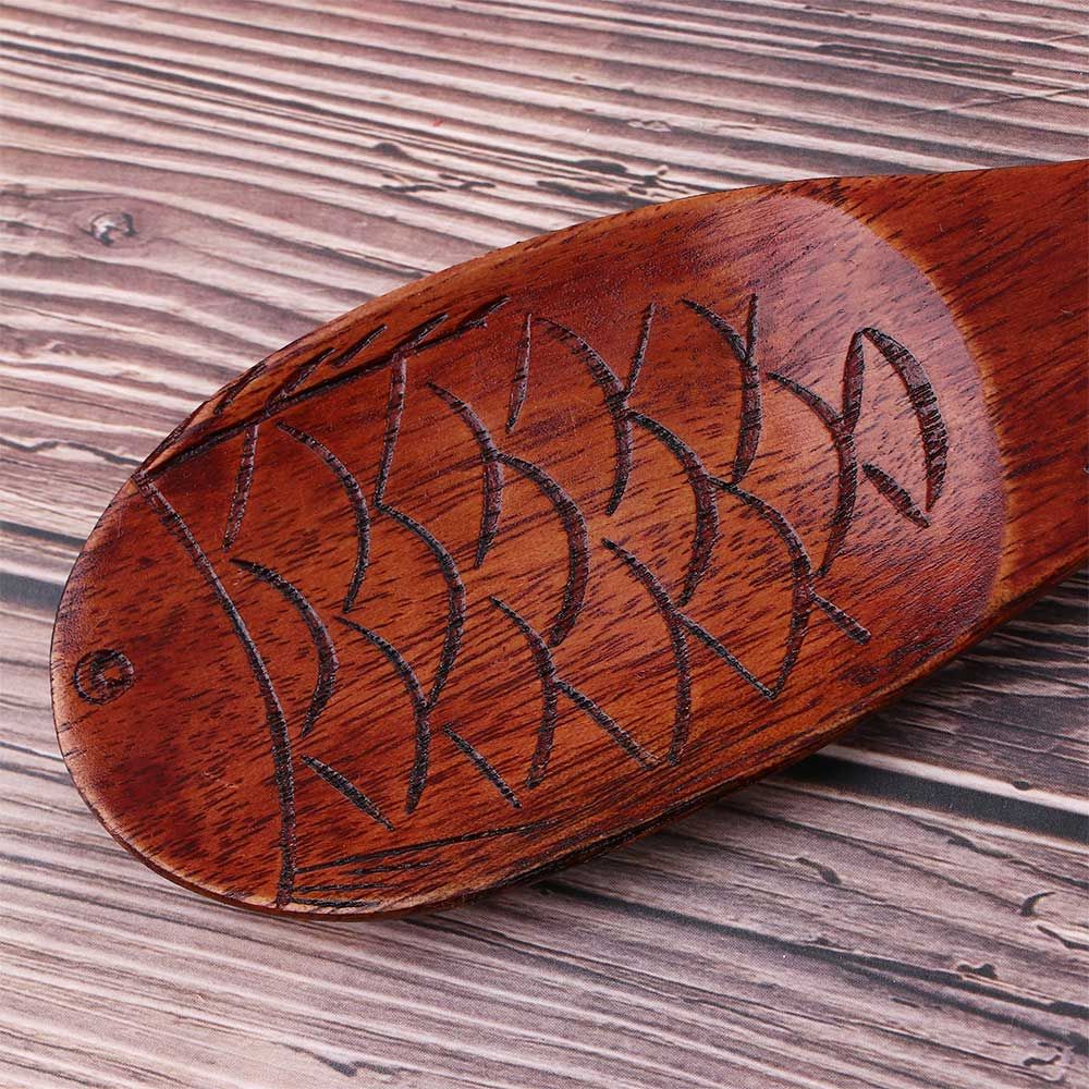 Dinnerware Cooking Easy To Clean Fish Shaped Eco-friendly Natural Rice Paddle Spatula Rice Scooper Serving Spoons