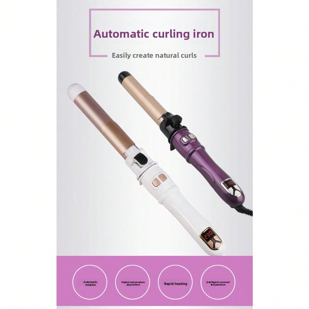 Auto Rotating Electric Hair Curler For Men Women Home Dressing Room Hairstyling 1PC Birthday Gift Anti-Scald Ceramic Constant Temperature