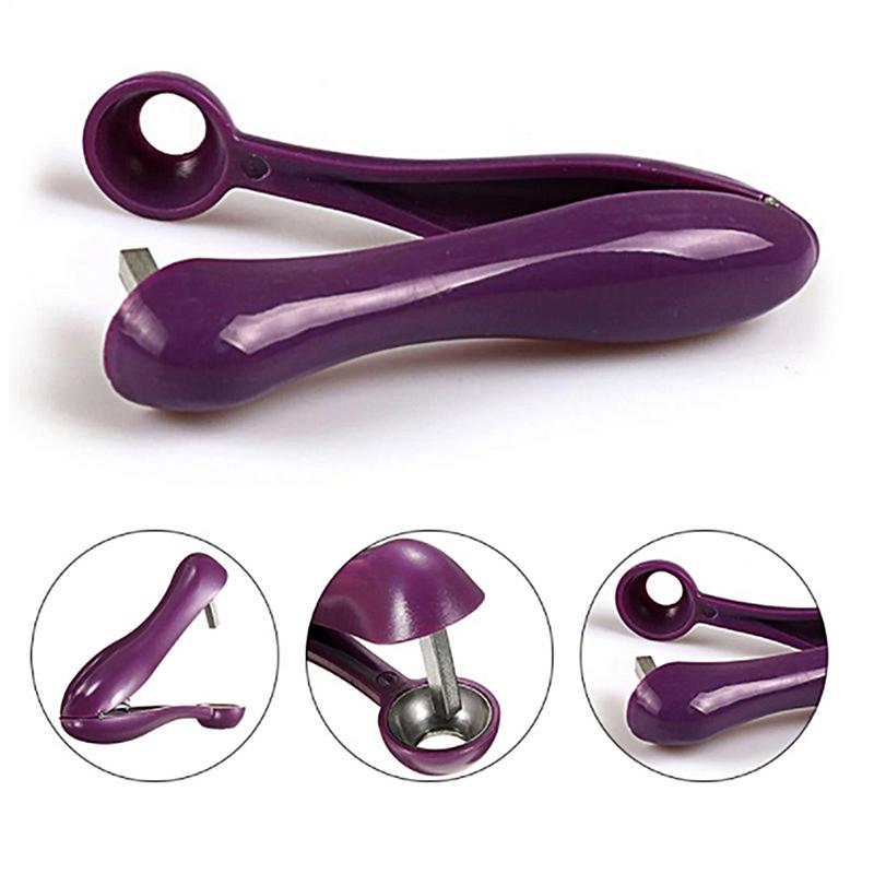 1PC Cherry Fruit Olive Core Remove Pit Tool Seed Gadget Stoner Corer Pitter Remover Creative Kitchen Fruit Vegetable Tools