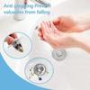 Pop Up Sink Plug Stainless Steel Drain Stopper Universal Drain Filter  Bathroom Accessories