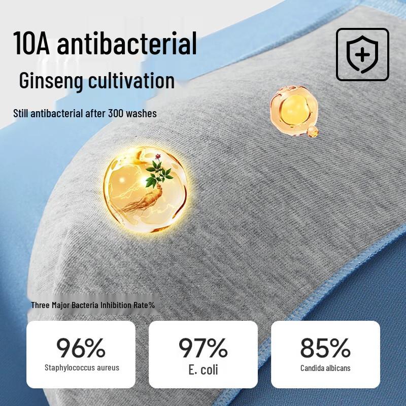 Nanjiren Men's Modal Antibacterial Boxer Briefs