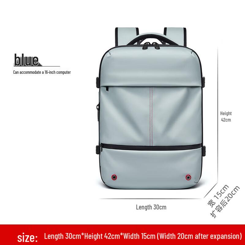 Men s Expandable Business Travel Laptop Backpack
