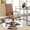 1pc Haikyuu Kuroo Tetsurou Anime Design Round Carpet - Office Chair Mat, Non-Slip Rug for Home Decor