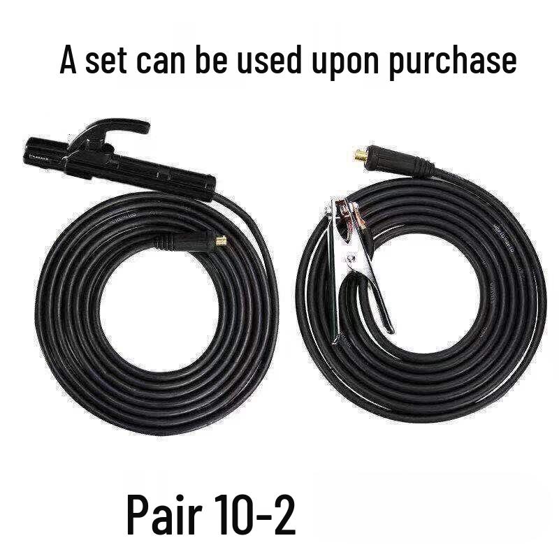 Haushaltsschweißgerät-Set mit Kabeln und Halter