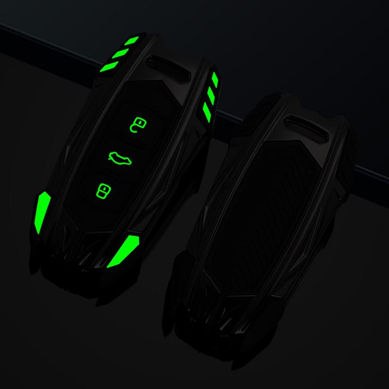 Zinc Alloy Car Key Case Cover For Geely Okavango Coolray Atlas Monjaro Tugella Emgrand GT S Proton X50 X70 Remote Fob Holder