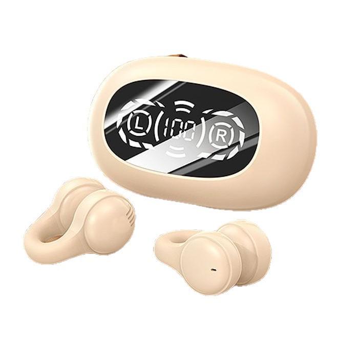 Cross2025 X51 Bone Conduction Clip-On Wireless Earbuds with Ultra-Long Battery Life
