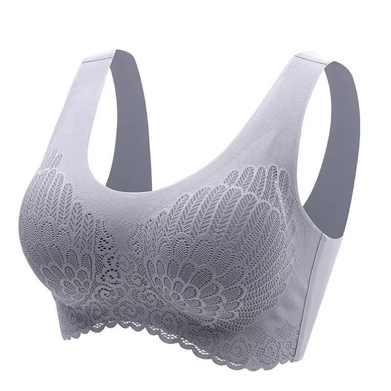 Sexy Push Up Bras Latex Women's Underwear Wire Free Female Gather Bralette Seamless Iingerie Ladies Comfort Brassiere