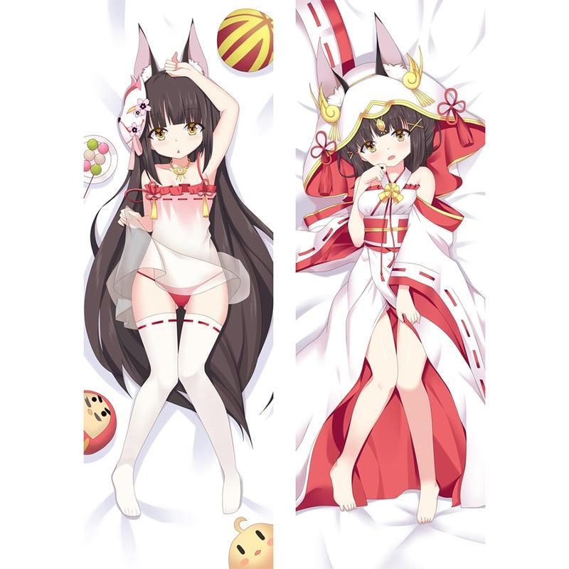 

60x180 см аниме Azur Lane Dakimakura обнимая тело наволочка двусторонняя наволочка игровая наволочка декоративная подушка