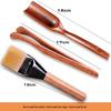 Solid Wood Tea Scoop for Gongfu Tea Ceremony - Small Tea Shovel Spoon for Serving and Dividing Tea.