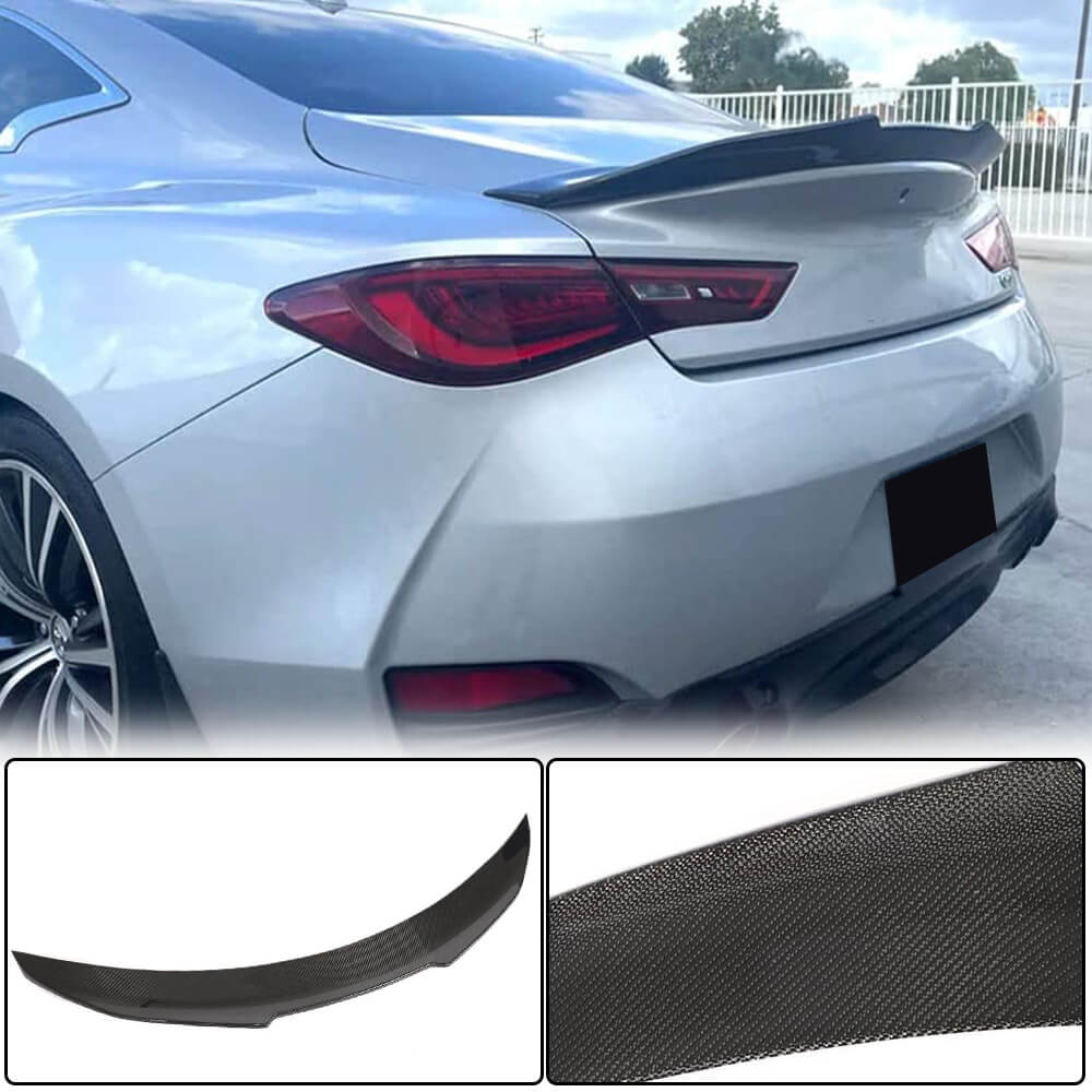 

Spoiler V2 (for Q60 2016-2022, Carbon) for Infiniti Q50/Q60