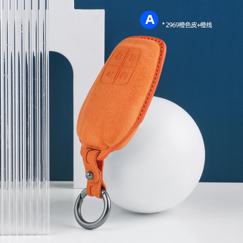 Car Key Case Cover Shell Fob for Ferrari 488 Roma SF90 F8 Protofino 812 458 F430 4 Buttons Car Remote Keychain Accessories JG9