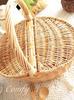 Posh Living Wicker Basket 10580 Natural W33 X D24 X H32(17)cm