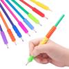 Soft Silicone Pencil Holder Grip Ergonomic Writing Aid Pen Holder Grips Handwriting Tool  Student