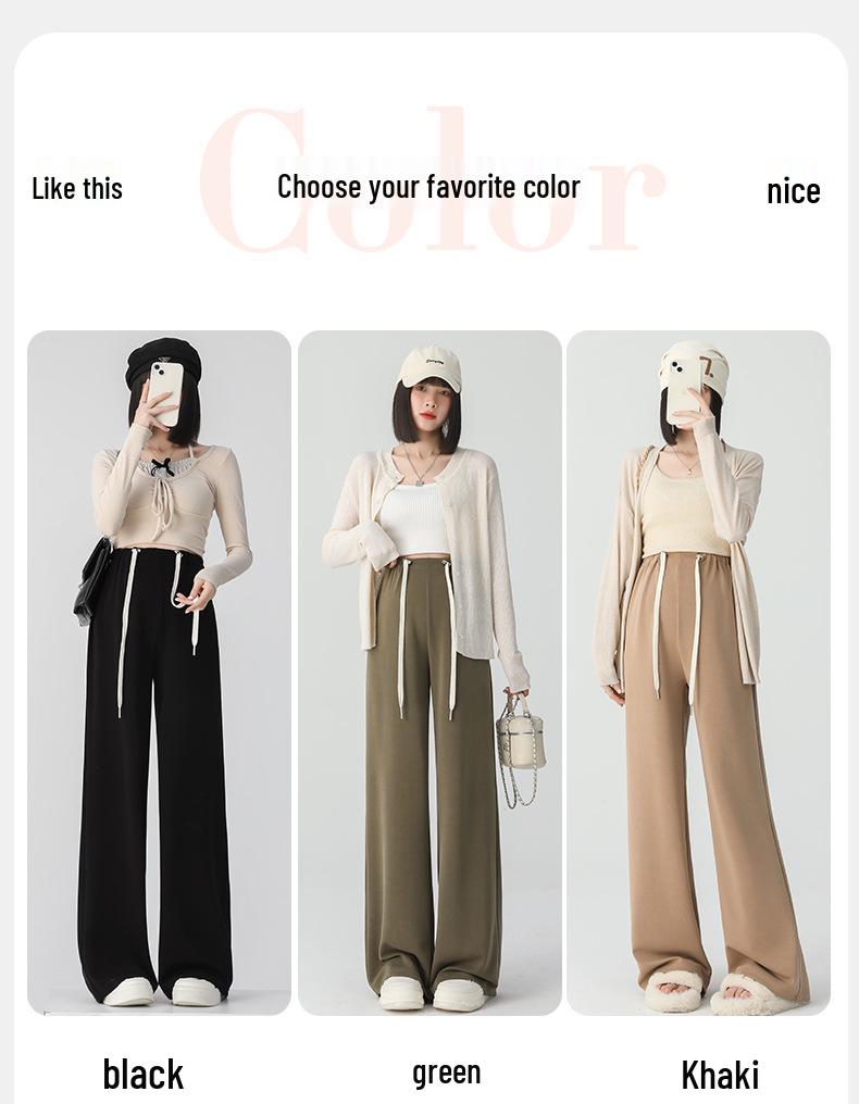 2024 Weitbeinige Umstandshose - Frühling & Herbst Übergröße Freizeitkleidung für frühe Schwangerschaft