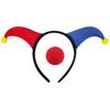 Clown Headband and Nose Set Funny Costume Accessories Performances Cosplay Headwear For Halloween And Party Fun