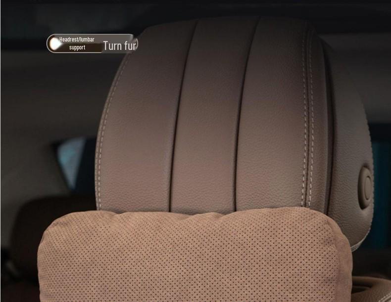 Mercedes S-Class Maybach Headrest Pillow - Car Seat Neck Protection
