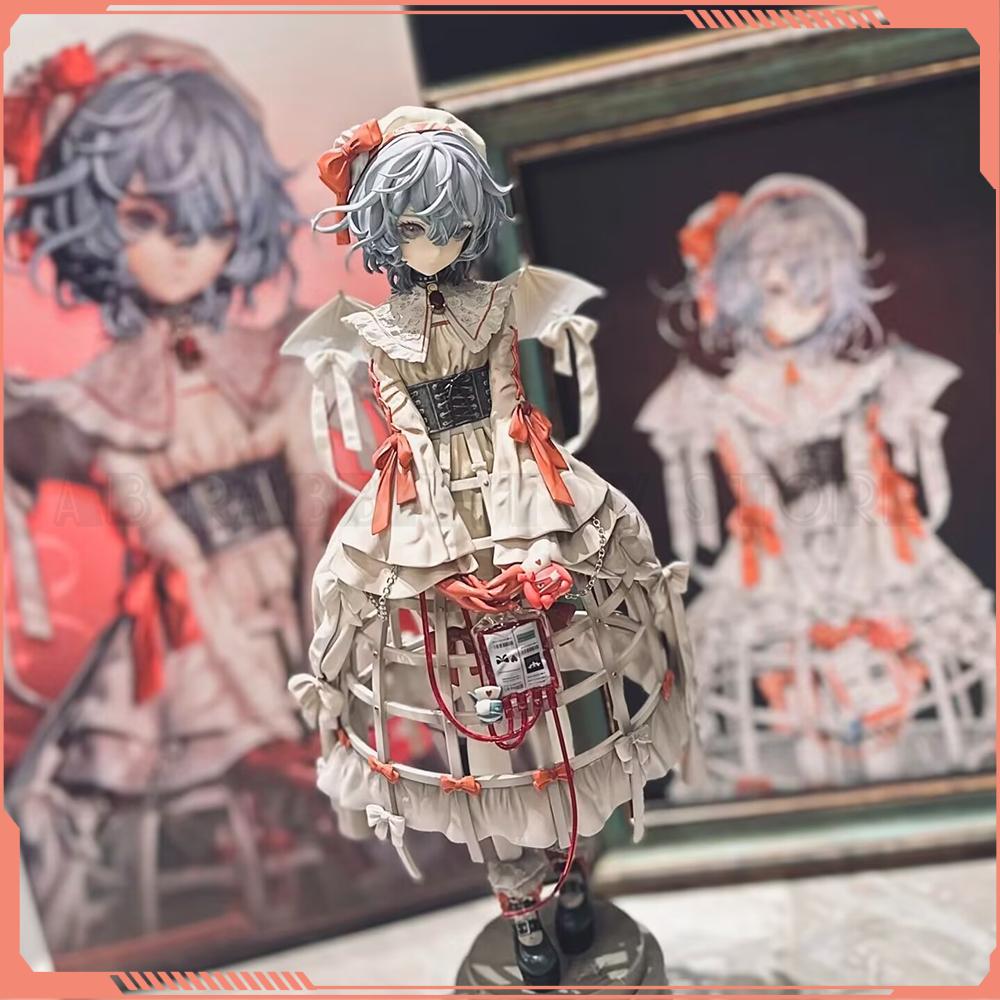 25 см Аниме Румия Алая Фигурка Проект Touhou Фигурки Воплощение Алой Дьяволицы Модель ПВХ Статуя Коллекционные Игрушки Подарки no box