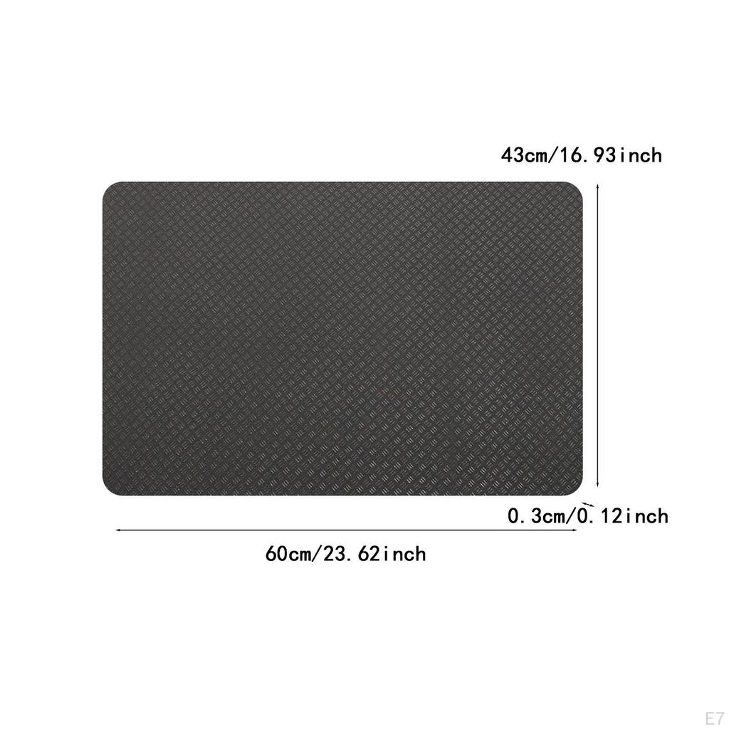 Treadmill Mat Anti Vibration Pad Silicone Exercise Equipment Floor Protection for Home Gym