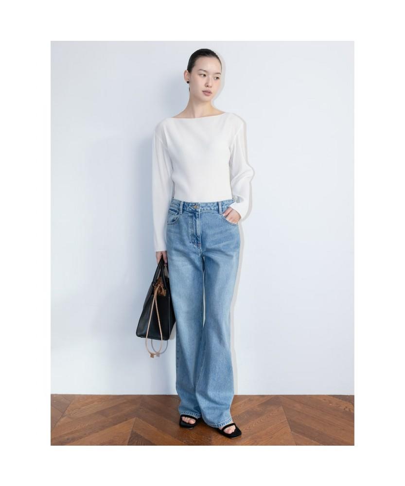 Diaepeocheo Teana Pleated Top Ivory (Ta6241A020)