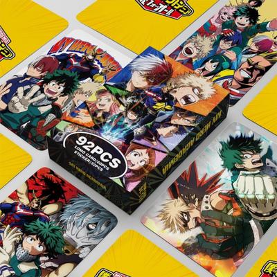 Ekrang My Hero Academia My Hero Lomo Card 60 τεμ. Αυτοκόλλητο 32 τεμ. Κινούμενα σχέδια Φωτοκάρτα Είδη