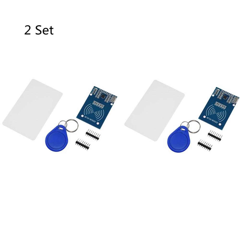 

2 Set RFID Module 13.56MHz MFRC-RC522 NFC RF IC Card Keyfob