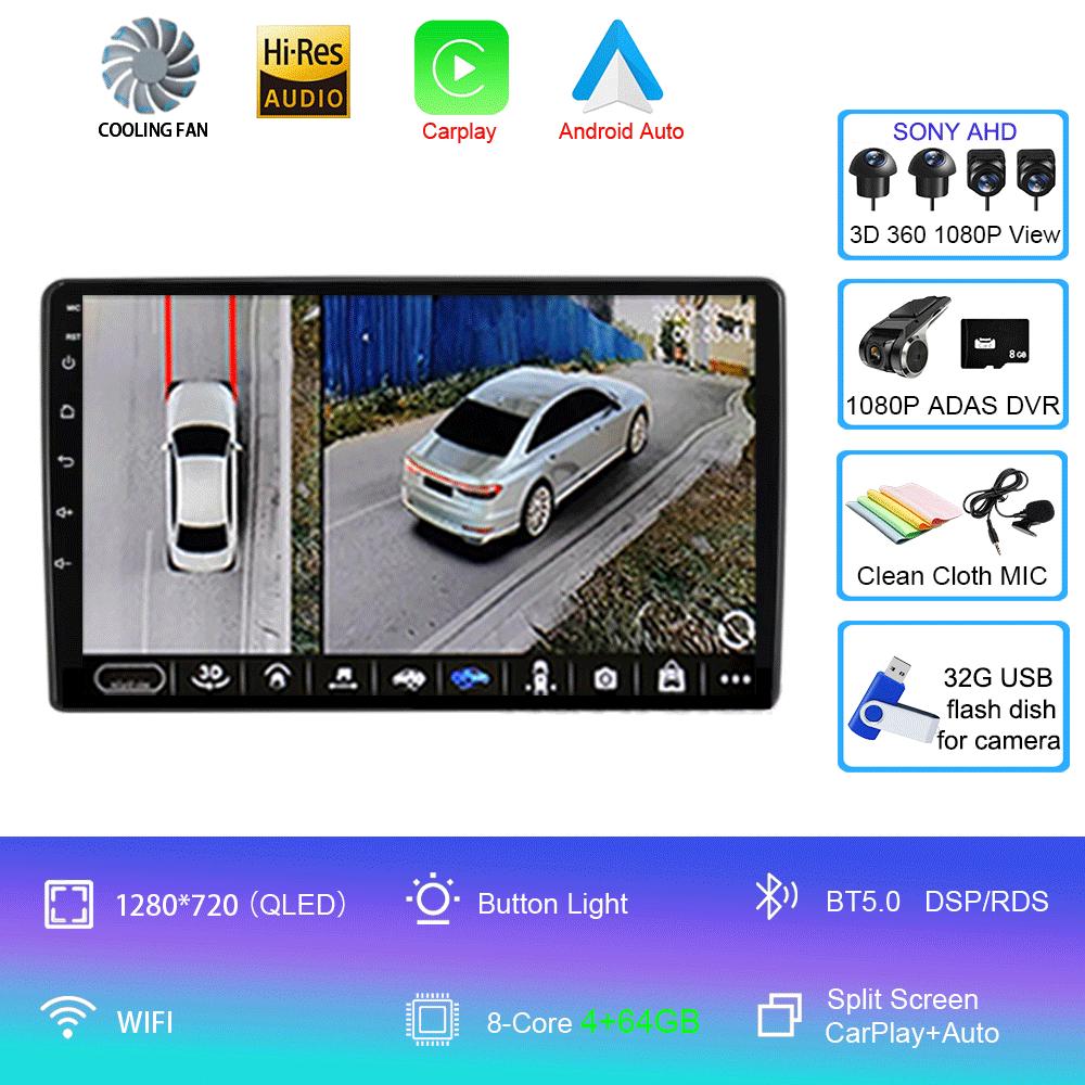 Car Radio Android 14 For Fiat Ducato 3 2006-2022 For Peugeot Boxer 2 2006-2022 For Citroen Jumper 2 2006-2022 Multimedia Stereo