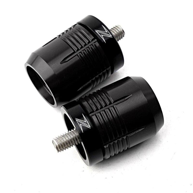 Motorcycle Aluminum Handlebar Handle Bar Ends Anti Vibration Plug for KAWASAKI Z900 Z900RS Z1000/SX Z400 Z750 Z800 Accessories