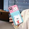 Cartoon Graffiti Phone Case For Huawei Honor Play5T Card slot Waterproof Fashion Design Durable Card bag Dirt-resistant