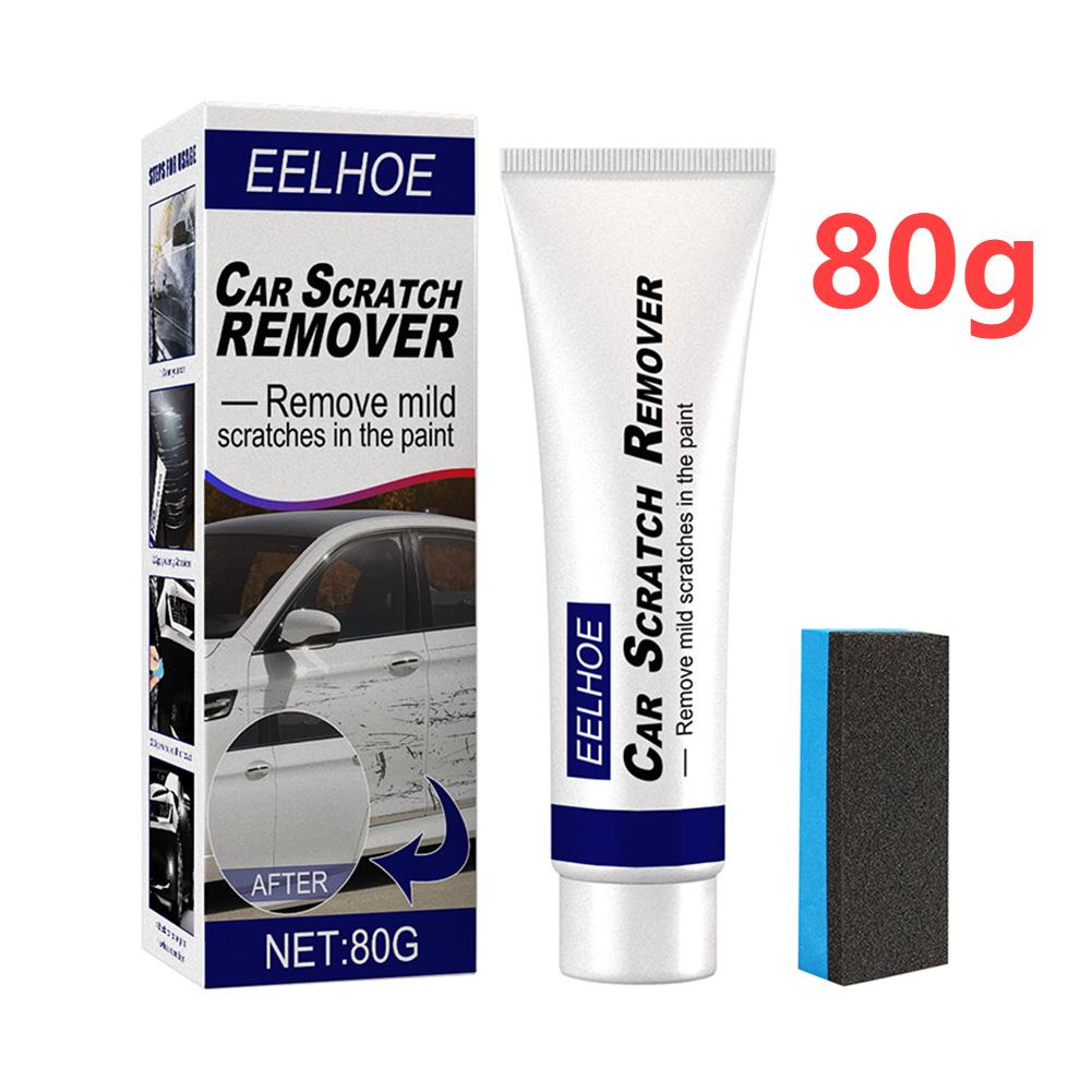 

20/80 г полировальный состав для кузова автомобиля, легко удаляемый полировальный воск, удаляет пятна, полирует краску, восстановитель для автообслуживания с губкой