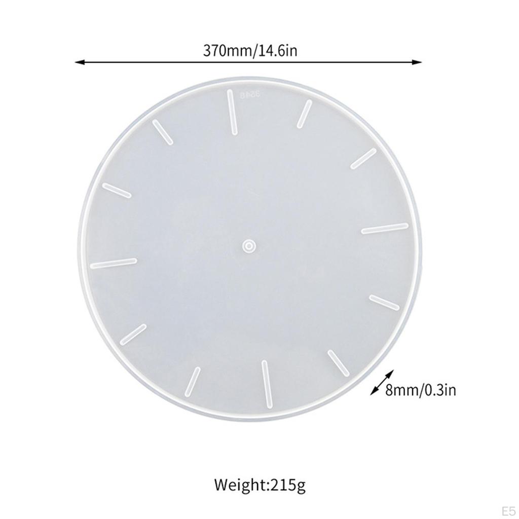 Alarm Clock Resin Casting DIY Epoxy Tools Silicone Wall Model Jewelry Making Living Room