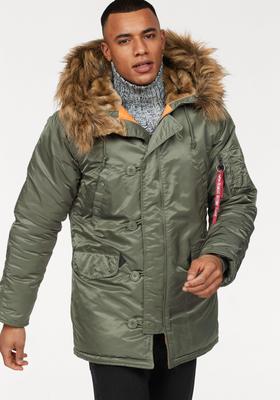 Winter Jacket Alpha Industries N3B VF 59 Man Sage-green
