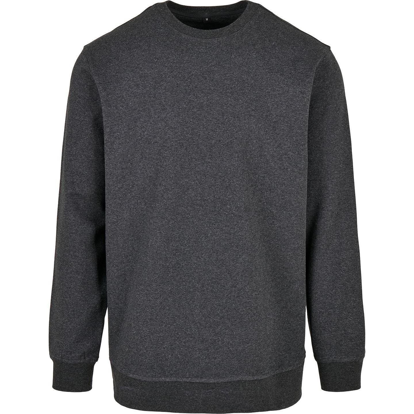 Build Your Brand Basic herensweatshirt met ronde hals XL