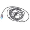 Earphone Upgrade Cable 2 Pin 0.78mm 3.5mm 2.5mm 4.4mm Plug Replacement Earbuds Wire for TFZ for QDC 