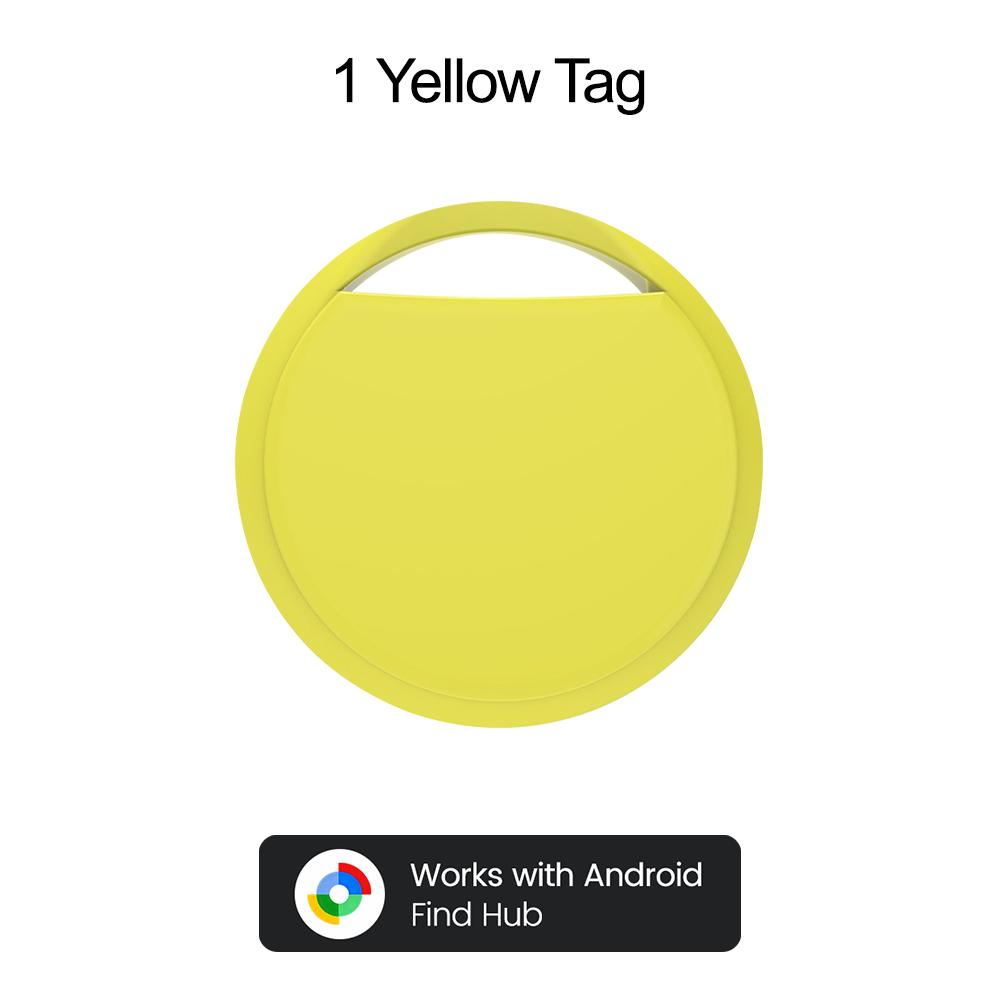 Smart Location Tag Android Bluetooth Locator GPS Tracker Work With Google Find Hub Anti-Lost Item Finder Keys Luggage Kids Bag