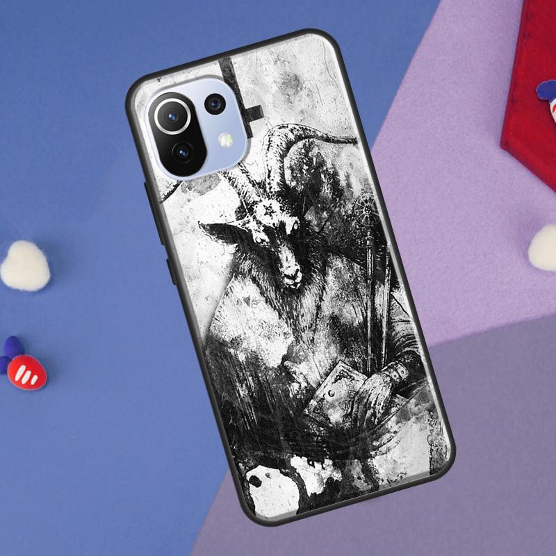 Gothic Witch Satan Case For POCO X5 X3 F5 Pro F3 F4 X4 GT M5s C40 Cover For Xiaomi 13 12 Lite 11T 12T Pro 12X