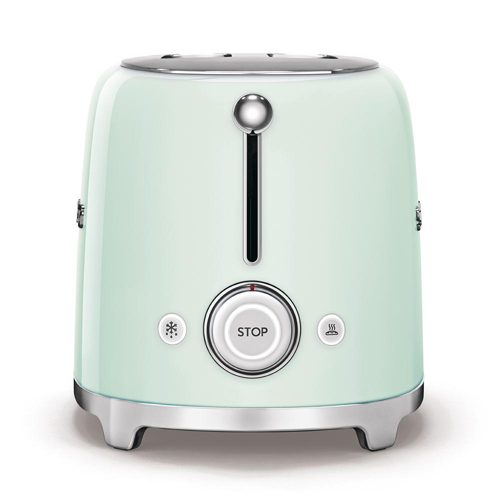 Toaster Smeg Seafoam Green 2-Slice TSF01PGEU