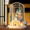 Pink Castle Princess Building Block Diy Assembling Toy Decoration Kids Gift