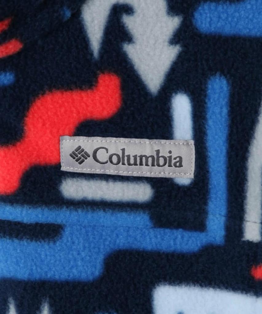 Columbia Zing III Fleece Size Collegiate Highland Kids' (WB6777), L, Navy,