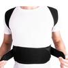Posture Corrector Lightweight Breathable Back Brace Back Straightener for Women Men Black XL