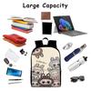 Travel Laptop Backpack, Fits 15.6 Inch Notebook, with Multiple Organizational Compartments for Teen Student Business Work K702