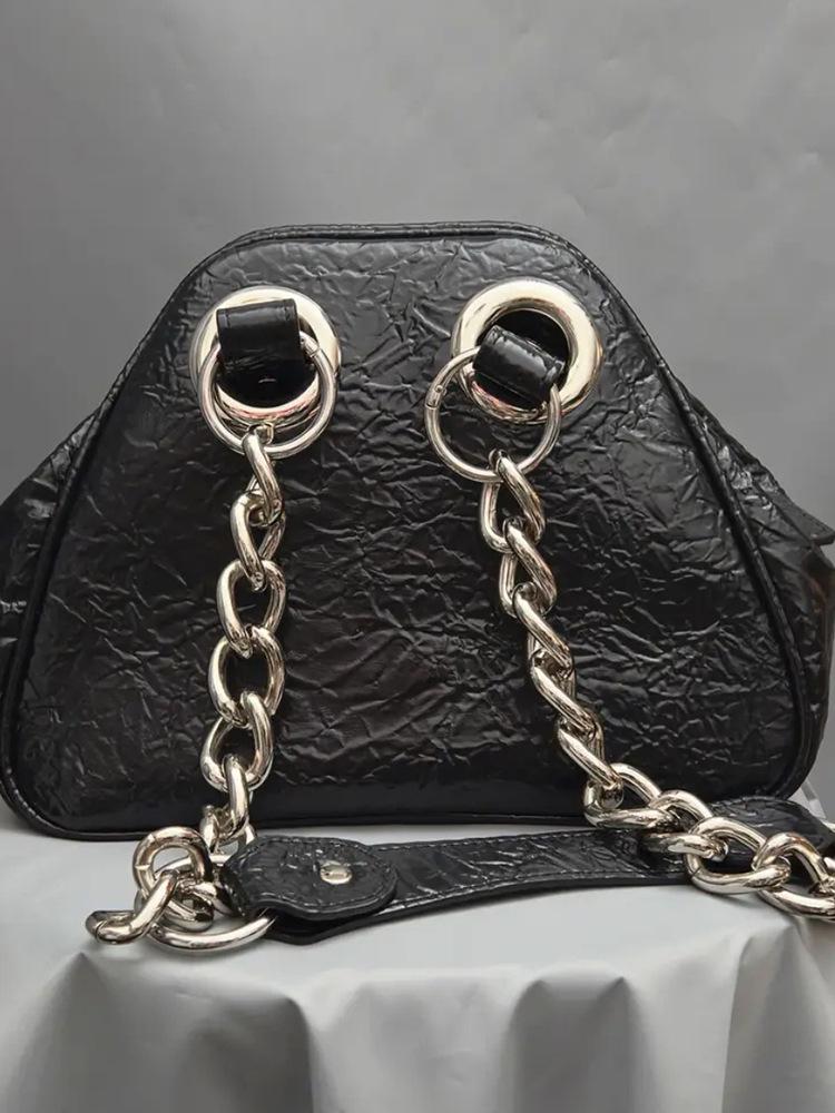 Nische 2025 Sphärisches Logo Bowlingtasche: Punk Spicy Girl Einzel-Schulter- & Umhängetasche