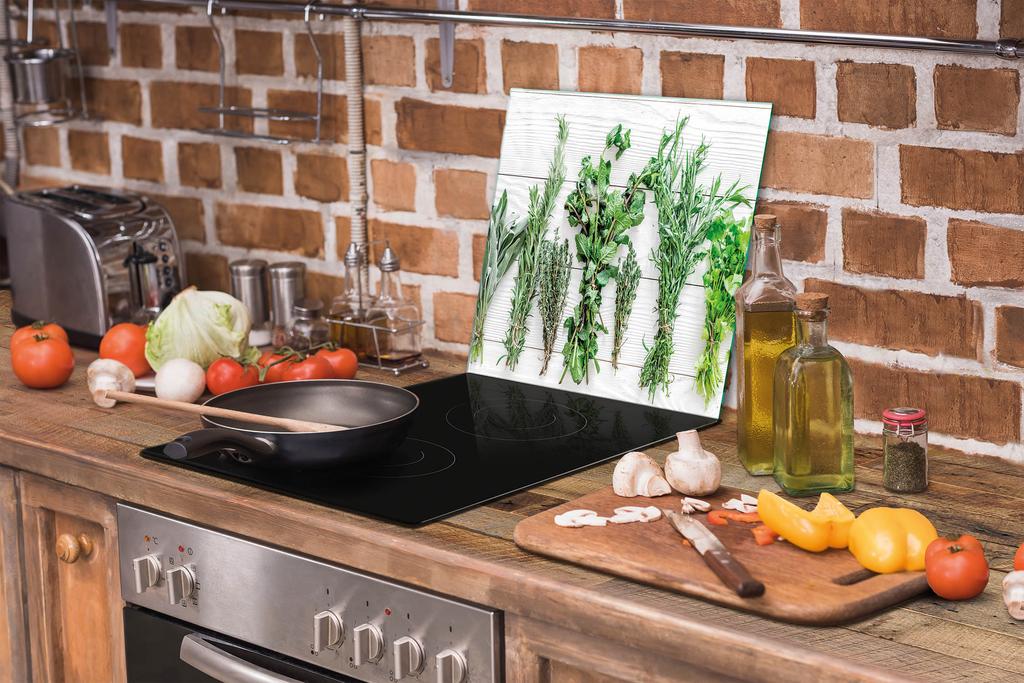 SZKLANA DESKA DO KROJENIA 52x40 PRZYPRAWY