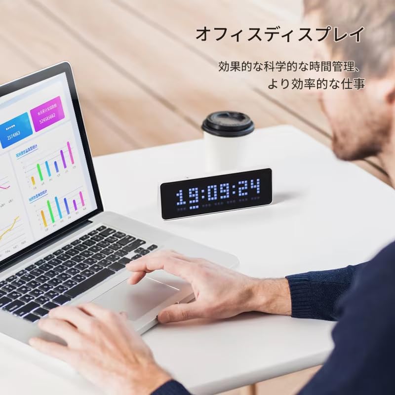 Ulanzi TC001 Smart Pixel Simultaneous Display of YouTube Weather Forecast Pixel Message Smart Pixel LED Dot Matrix Clock Followers, Function,